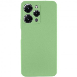 Чехол Silicone Cover Lakshmi Full Camera (AAA) для Xiaomi Redmi 12 Мятный / Mint