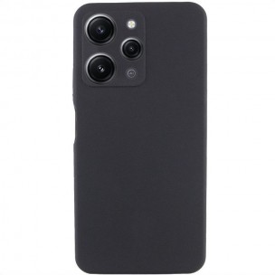Чехол Silicone Cover Lakshmi Full Camera (AAA) для Xiaomi Redmi 12 Черный / Black