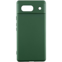 Чохол Silicone Cover Lakshmi Full Camera (AAA) для Google Pixel 7a Зелений / Cyprus Green