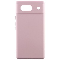 Чохол Silicone Cover Lakshmi Full Camera (AAA) для Google Pixel 7a Рожевий / Pink Sand