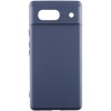 Чехол Silicone Cover Lakshmi Full Camera (AAA) для Google Pixel 7a Темно-синий / Midnight blue
