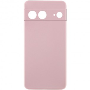 Чехол Silicone Cover Lakshmi Full Camera (AAA) для Google Pixel 8 Розовый / Pink Sand