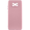 Чохол Silicone Cover Lakshmi Full Camera (AAA) для Xiaomi Poco X3 NFC / Poco X3 Pro Рожевий / Pink Sand