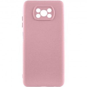 Чохол Silicone Cover Lakshmi Full Camera (AAA) для Xiaomi Poco X3 NFC / Poco X3 Pro Рожевий / Pink Sand