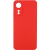 Чохол Silicone Cover Lakshmi Full Camera (AAA) для Oppo A78 4G Червоний / Red