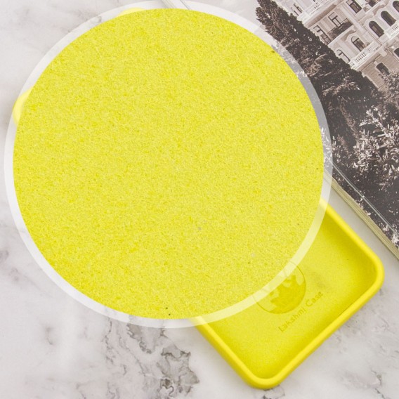 Чехол Silicone Cover Lakshmi Full Camera (AAA) для Oppo A78 4G Желтый / Yellow