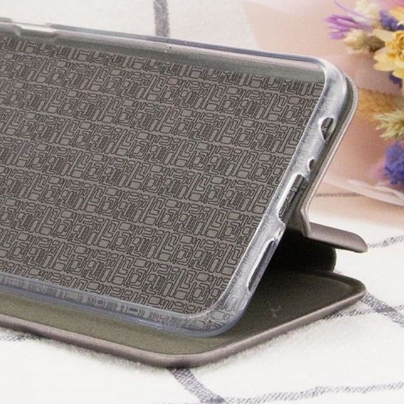 Кожаный чехол-книжка Classy для Realme 10 4G Серый