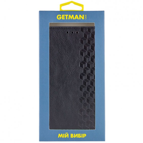 Шкіряний чохол-книжка GETMAN Cubic (PU) для Oppo A38 / A18 Чорний