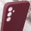 Чохол Silicone Cover Lakshmi Full Camera (AAA) для Samsung Galaxy S24+ Бордовий / Plum