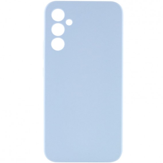 Чохол Silicone Cover Lakshmi Full Camera (AAA) для Samsung Galaxy S24+ Блакитний / Sweet Blue