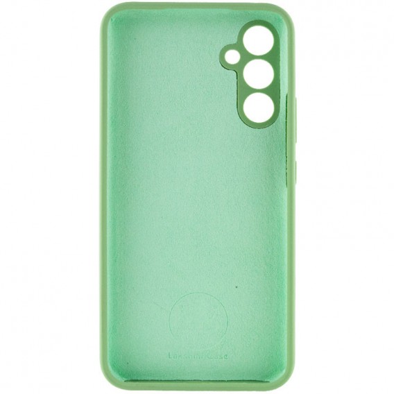 Чехол Silicone Cover Lakshmi Full Camera (AAA) для Samsung Galaxy S24+ Мятный / Mint