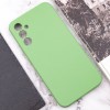 Чехол Silicone Cover Lakshmi Full Camera (AAA) для Samsung Galaxy S24+ Мятный / Mint