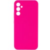 Чохол Silicone Cover Lakshmi Full Camera (AAA) для Samsung Galaxy S24+ Рожевий / Barbie pink