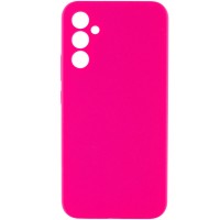 Чохол Silicone Cover Lakshmi Full Camera (AAA) для Samsung Galaxy S24+ Рожевий / Barbie pink