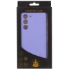Чохол Silicone Cover Lakshmi Full Camera (AAA) для Samsung Galaxy S24+ Бузковий / Dasheen