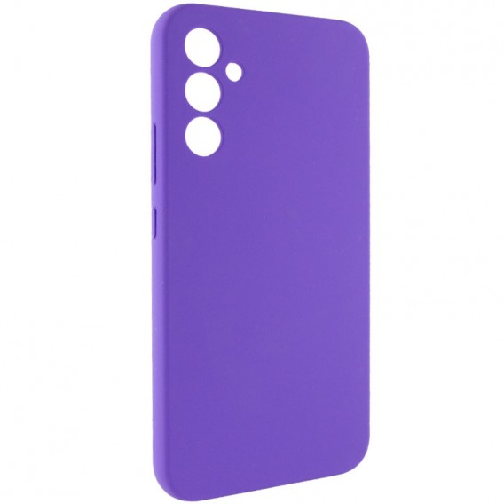 Чехол Silicone Cover Lakshmi Full Camera (AAA) для Samsung Galaxy S24+ Фиолетовый / Amethyst