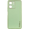 Кожаный чехол Xshield для Xiaomi Redmi 13C / Poco C65 Зеленый / Pistachio