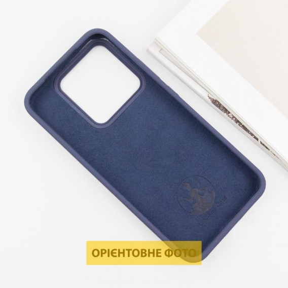 Чехол Silicone Cover Lakshmi (AAA) для Xiaomi Poco X6 / Note 13 Pro 5G Темно-синий / Midnight blue