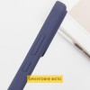 Чехол Silicone Cover Lakshmi (AAA) для Xiaomi Poco X6 / Note 13 Pro 5G Темно-синий / Midnight blue