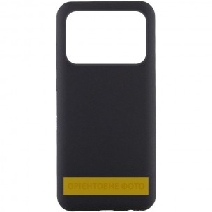 Чехол Silicone Cover Lakshmi (AAA) для Xiaomi Poco X6 / Note 13 Pro 5G Черный / Black