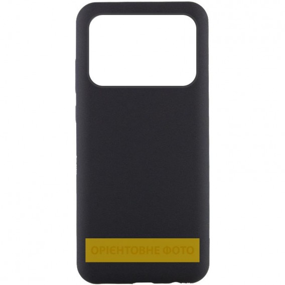 Чехол Silicone Cover Lakshmi (AAA) для Xiaomi Poco X6 / Note 13 Pro 5G Черный / Black