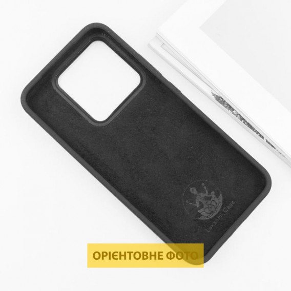 Чехол Silicone Cover Lakshmi (AAA) для Xiaomi Poco X6 / Note 13 Pro 5G Черный / Black