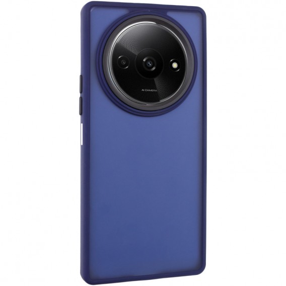 Чохол TPU+PC Lyon Frosted для Xiaomi Redmi A3 Navy Blue