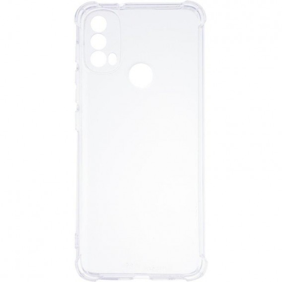 TPU чохол GETMAN Ease logo посилені кути Full Camera для Motorola Moto E40 / E30 Безбарвний (прозорий)