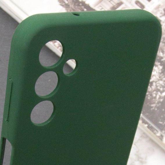 Чохол Silicone Cover Lakshmi Full Camera (AAA) для Samsung Galaxy A25 5G Зелений / Cyprus Green