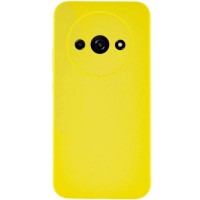 Чохол Silicone Cover Lakshmi Full Camera (AAA) для Xiaomi Redmi A3 Жовтий / Yellow