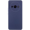 Чохол Silicone Cover Lakshmi Full Camera (AAA) для Xiaomi Redmi A3 Темно-синій / Midnight blue