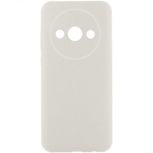 Чехол Silicone Cover Lakshmi Full Camera (AAA) для Xiaomi Redmi A3 Белый / White