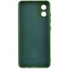 Чохол Silicone Cover Lakshmi Full Camera (AA) для Motorola Moto E13 Зелений / Dark green