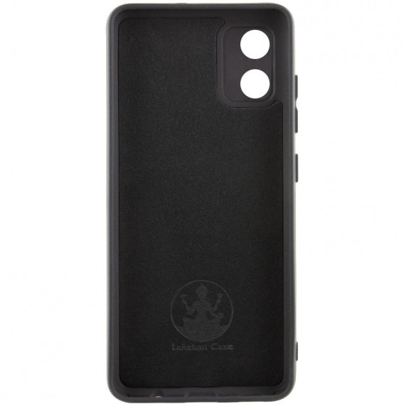 Чехол Silicone Cover Lakshmi Full Camera (AA) для Motorola Moto E13 Черный / Black