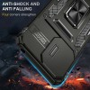 Ударопрочный чехол Camshield Army Ring для Xiaomi Redmi 13C / Poco C65 Черный / Black