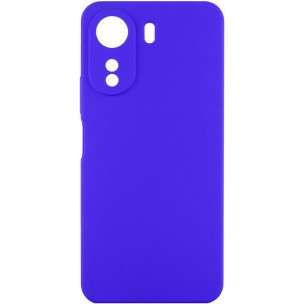 Чехол Silicone Cover Lakshmi Full Camera (AA) для Xiaomi Redmi 13C / Poco C65 Синий / Iris