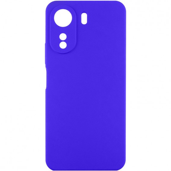 Чохол Silicone Cover Lakshmi Full Camera (AA) для Xiaomi Redmi 13C / Poco C65 Синій / Iris