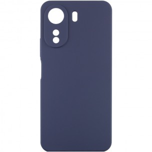 Чохол Silicone Cover Lakshmi Full Camera (AA) для Xiaomi Redmi 13C / Poco C65 Синій / Midnight Blue