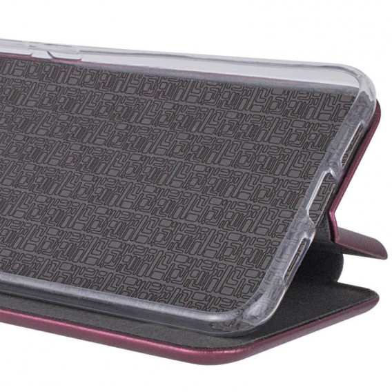 Шкіряний чохол-книжка Classy для ZTE Nubia V60 Бордовий