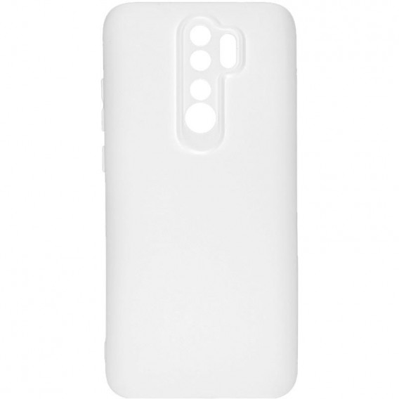 Чохол TPU GETMAN Liquid Silk Full Camera для Xiaomi Redmi 9 Білий / White