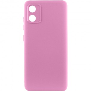 Чохол TPU GETMAN Liquid Silk Full Camera для Motorola Moto E13 Рожевий / Pink Чохол TPU GETMAN Liquid Silk Full Camera для Motorola Moto E13 Рожевий / Pink