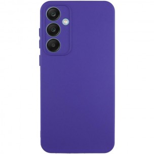 Чохол TPU GETMAN Liquid Silk Full Camera для Samsung Galaxy S24 FE Фіолетовий / Ultra Violet