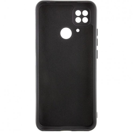 Чохол TPU GETMAN Liquid Silk Full Camera для Xiaomi Redmi 10C Чорний / Black