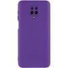 Чохол TPU GETMAN Liquid Silk Full Camera для Xiaomi Redmi Note 9s / Note 9 Pro / Note 9 Pro Max Фіолетовий / Ultra Violet