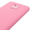 Чехол TPU GETMAN Liquid Silk Full Camera для Xiaomi Redmi Note 9s / Note 9 Pro / Note 9 Pro Max Розовый / Pink