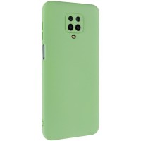 Чохол TPU GETMAN Liquid Silk Full Camera для Xiaomi Redmi Note 9s / Note 9 Pro / Note 9 Pro Max Зелений / Pistachio