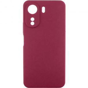 Чехол Silicone Cover Lakshmi Full Camera (AA) для Oppo A60 4G Бордовый / Marsala