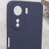 Чохол Silicone Cover Lakshmi Full Camera (AA) для Oppo A60 4G Синій / Midnight Blue