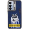 TPU+PC чехол Friends для Samsung Galaxy A06 Blue Wolf