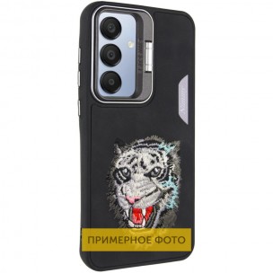 TPU+PC чехол Friends для Samsung Galaxy A06 Black Tiger